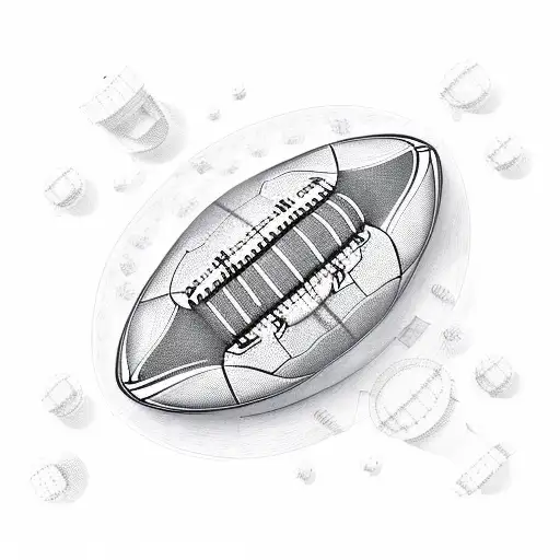 A Football Stadium With A Crowd Forming The Shape Of A Guitar