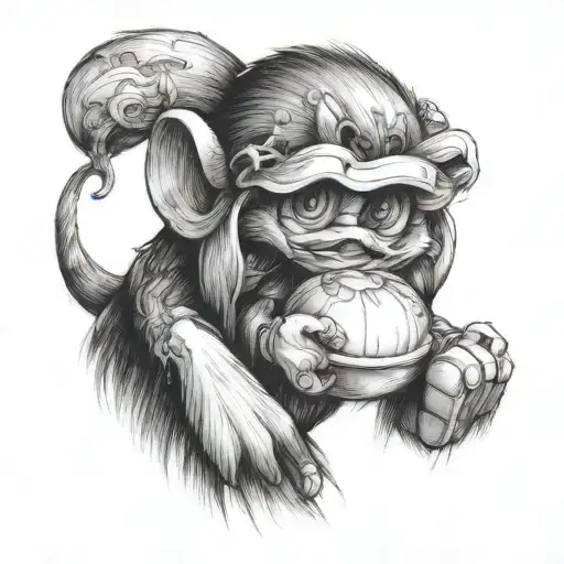 Mini And Mickey Mouse