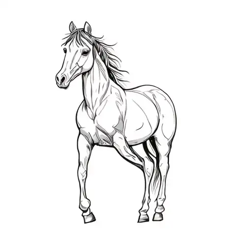A Horse