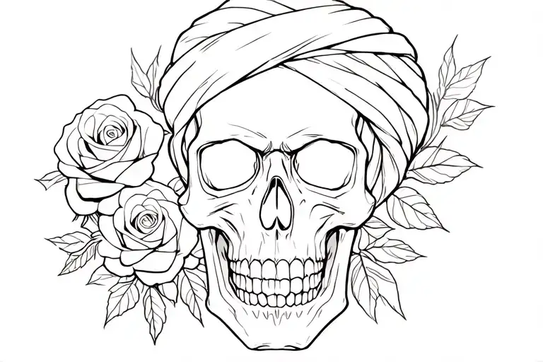 Skull Roses Army Singh Speed
