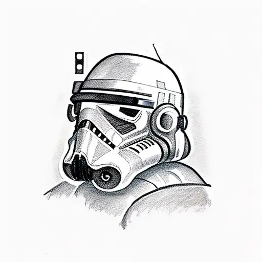 A Star Wars-themed Satire Comic Strip