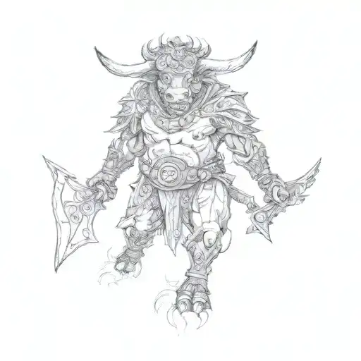 A Bull With Two Axes