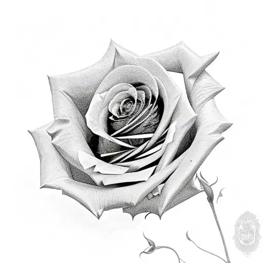 Rose For Passed Grandmother