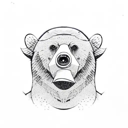 Bear Smoking Cigarettes