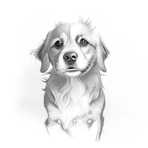 A Simple And Bad Drawn Dog
