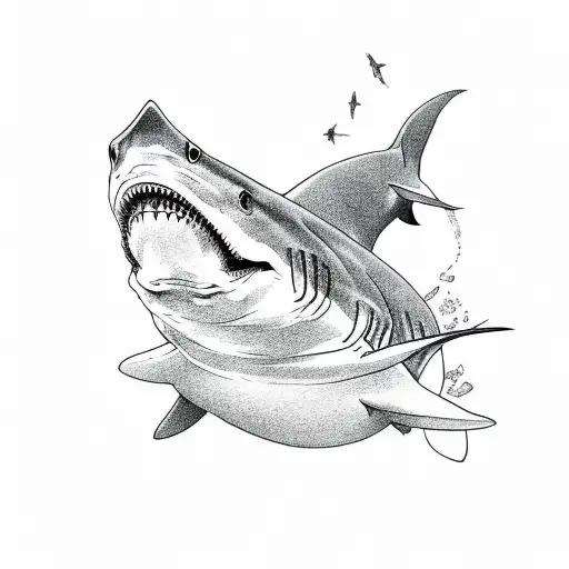 Shark And A Chili Pepper