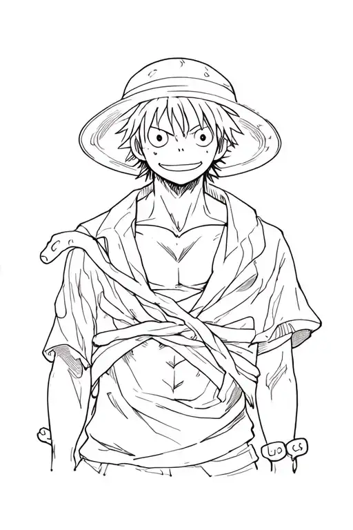 Monkey D Luffy One Piece