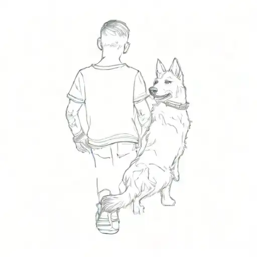 A Boy And A Dog
