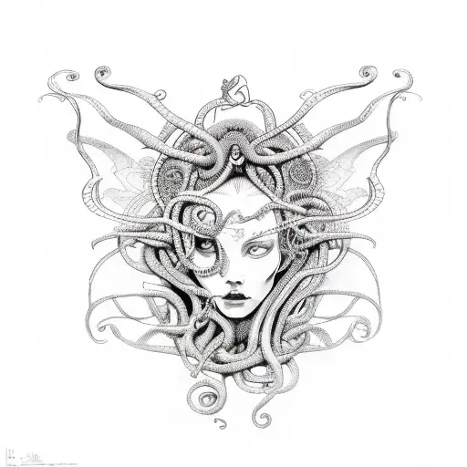 Medusa Angry Butterfly