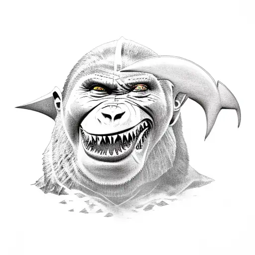 Head Servant Gorilla Shark