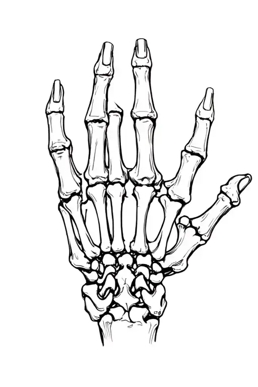 Hand Of Skeleton