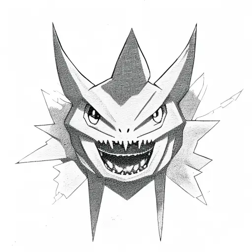 Ghost Using Pokemon Gengar