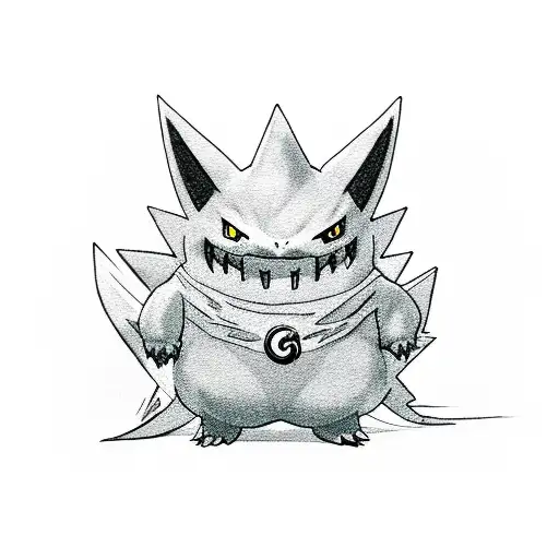 Ghost Choosing Pokemon Gengar