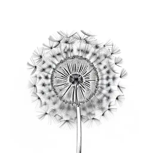 Feather Infused Dandelion