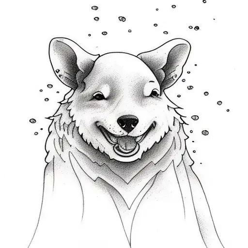 Incorporate A Waterfall And A Cute Animal Into A Tattoo Inspired By Beach Vibes