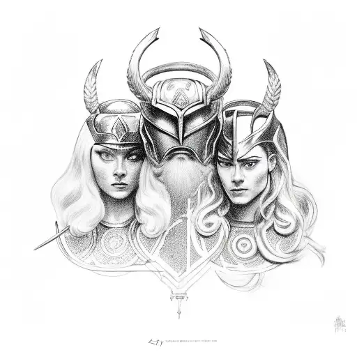 Athena And Loki