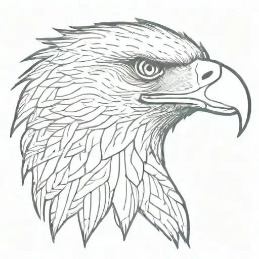 Bald Eagle Head