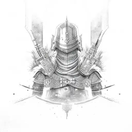 Binary Code Intertwining With Dark Souls Imagery