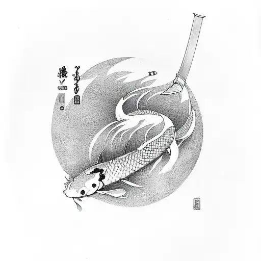 Koi Fish Katana