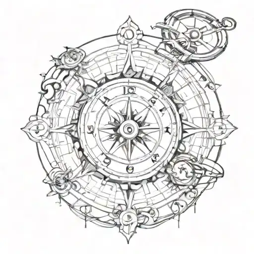 Clock Compass