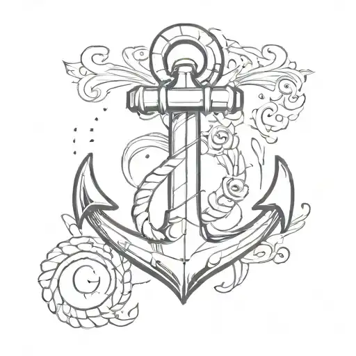 An Anchor Initial R