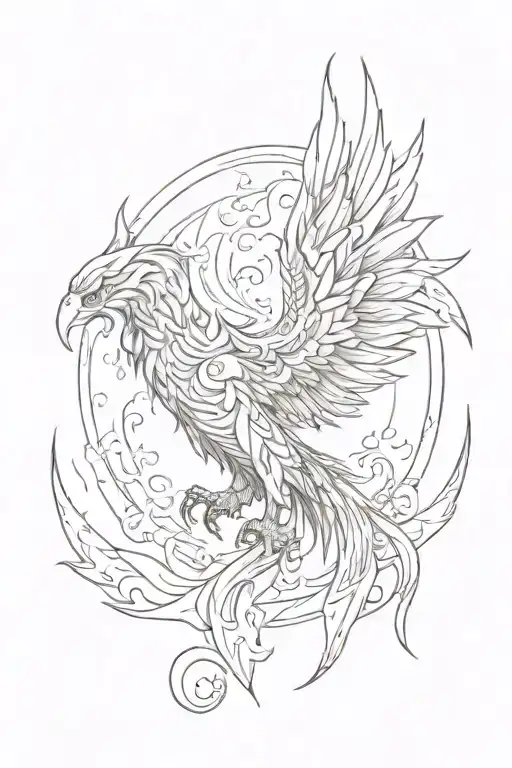 Phoenix Big Demon Wings