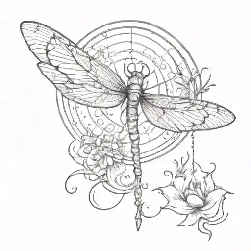 Moon Chakra Dragonfly