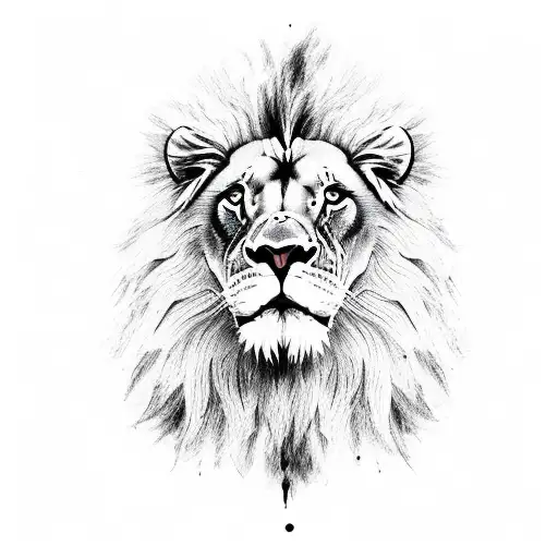 Lion With Half Human