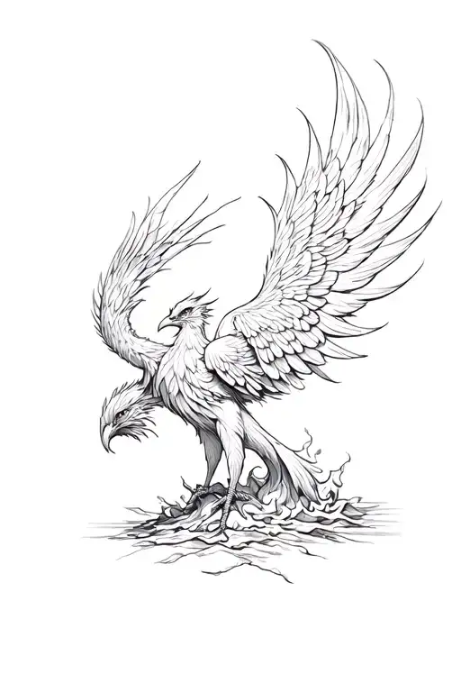 A Phoenix Who Born By Leaving His Ashes