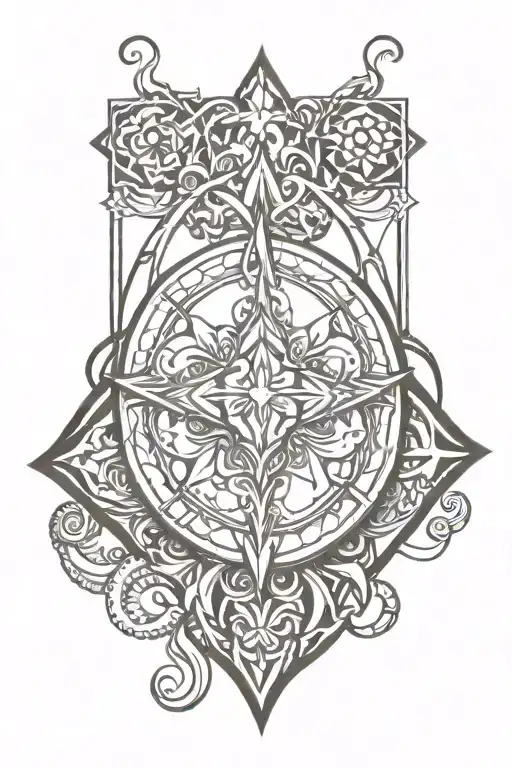 Kingdom Of Hearts With Mandala Design