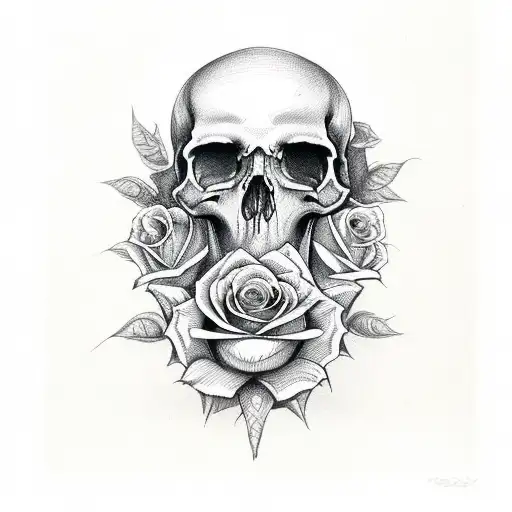 Rose Skull