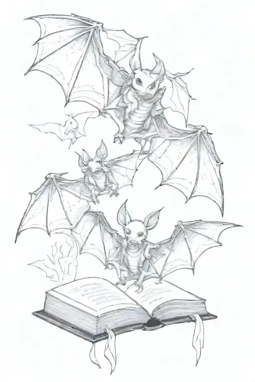 Book Bats Esoteric Symbols Incorporated