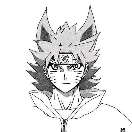 Young Naruto Kurama Form