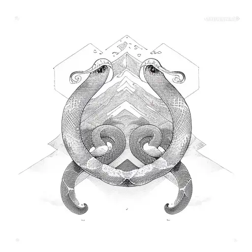 Snake Moon Like Shape