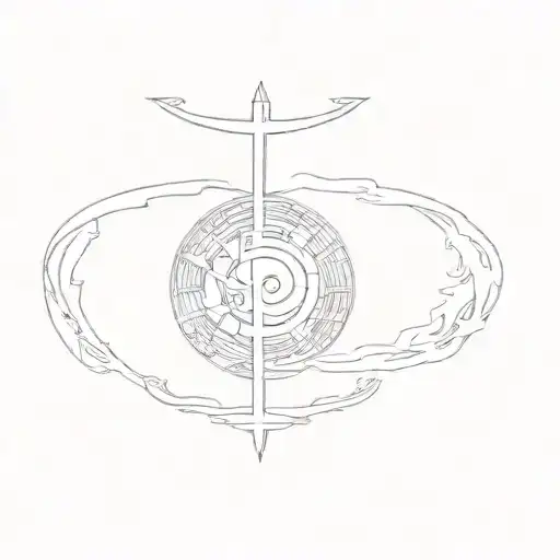 A Symbol Of The Yin And Yang Symbol
