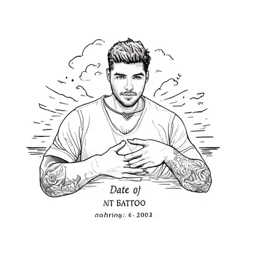 Sons Date Of Birth With His Hand Holding