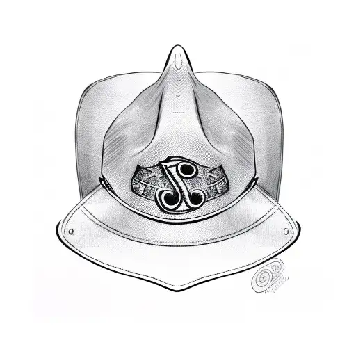 Cowboy Hat With Numbers