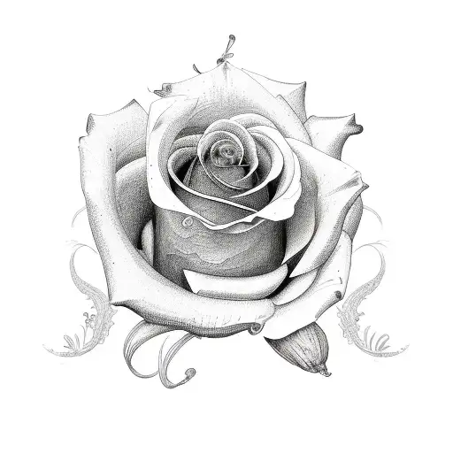 Rose Violet And Lily