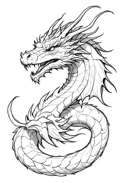 Dragon Side Profile