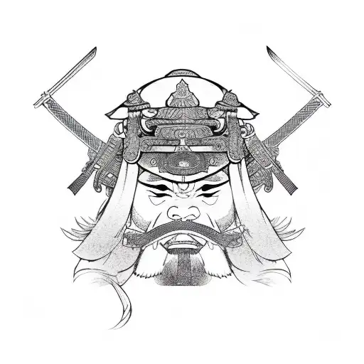 Samurai With A Sword