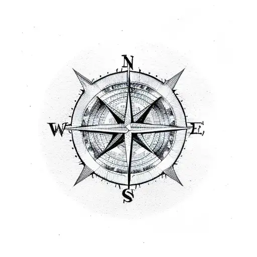 Ship With Compass