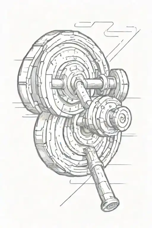 Fitness Gym Sport Barbell Dumbell