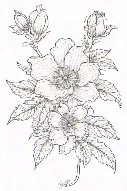 June And July Birth Flower