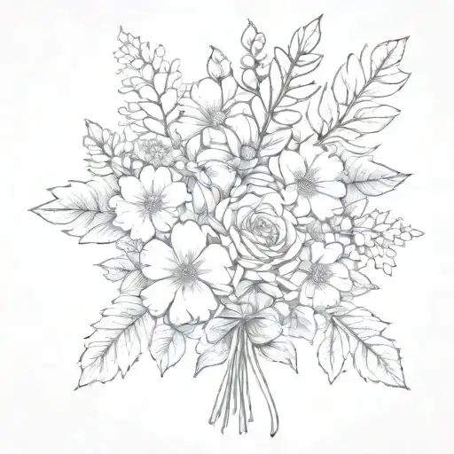 Birth Month Flower Bouquet