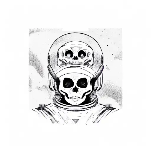 Skeleton Astronaut