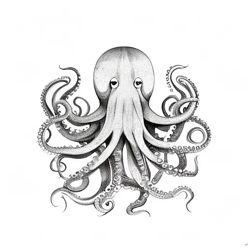 Octopus That Stick A Old Sword