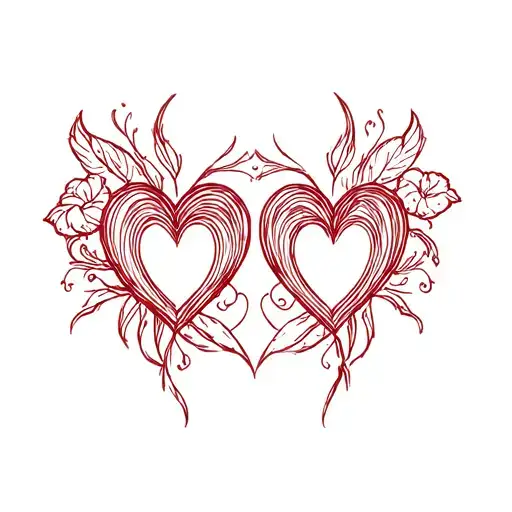Hearts Symbolizing Love