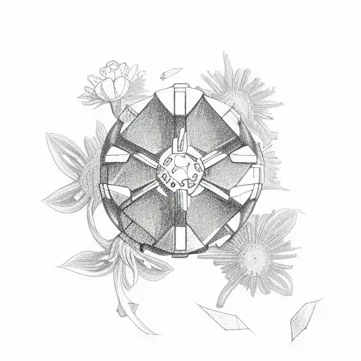 Dices With Flowers And Star Wars