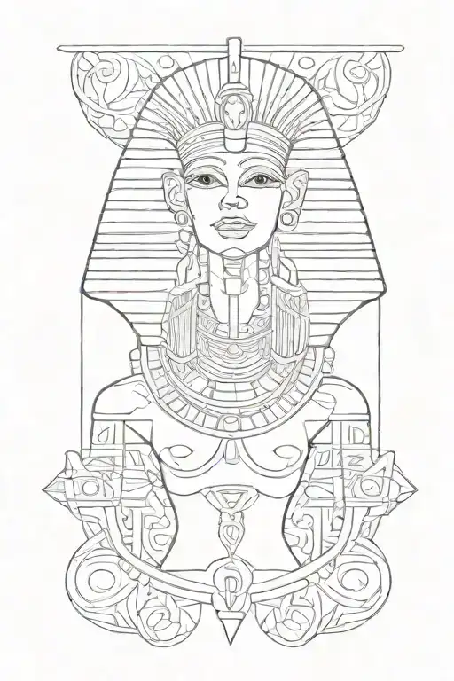 Divine Feminine Egyptian Hieroglyphics