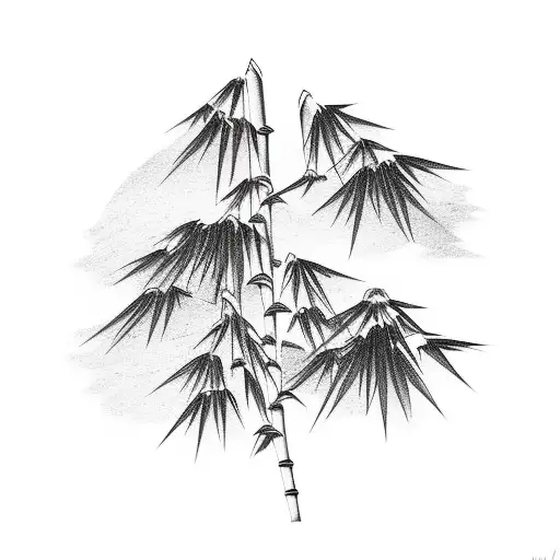 Mountain Bamboo Detailed Sharp